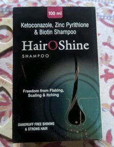 HairOShine Shampoo with Biotin for Dandruff free,