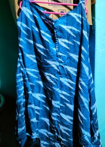 A Line Blue dress ( Unused)