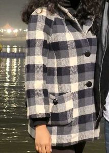 Vintage Plaid Coat