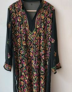 Chikankari Embroidered Kurta