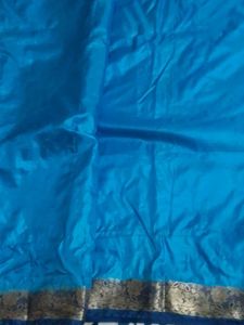 Blue Silk Saree