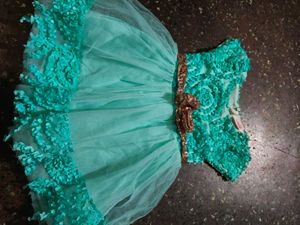 Cute Turquoise Party Dress