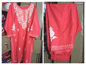 Kashmiri Aari Embroidery 🪡 (Kurta Pant Set)