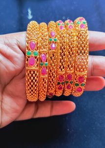 Gold Covering Bangles