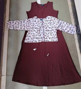 Beautiful Kurta With Jacket