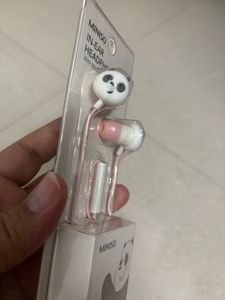 🆕 “Miniso” CN Licensed Earphones- We Bare Bears