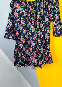 Floral Print Skirt