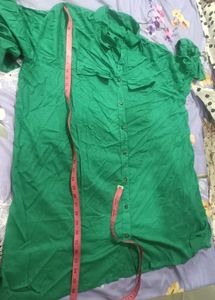 Plus Size Green Shirt Tunic - Never Used