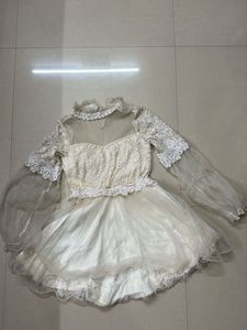 Lace & Tulle Mini Dress