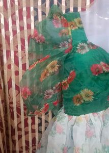 tranding organza dress