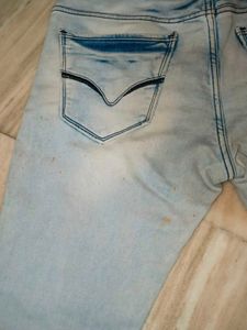 Men Funky Damage Denim Jeans