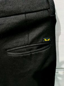 Black Slim Fit Trousers