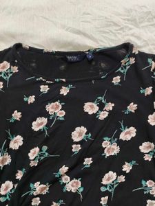 Westside Floral Print Top