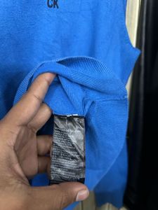 Calvin Klein Jeans Blue Sweatshirt