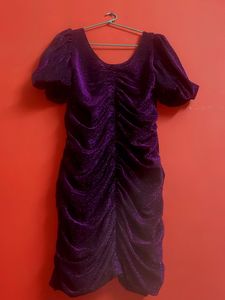 Purple Party Dress