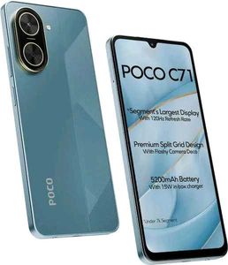 Poco C71 -  New Mobile 5days Used