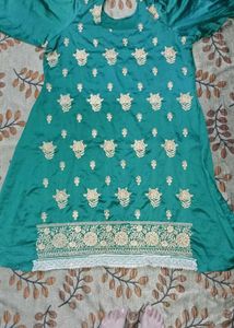 Green Kurta Set