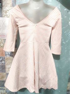 Cute Pink Gingham Dress