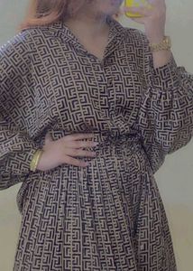 Dubai Style Co-ord Set Plazo And Shirt Styl