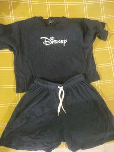 Night Suit Shorts Set