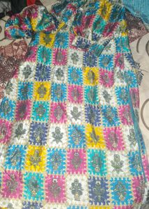 Colorful Patterned Kurti