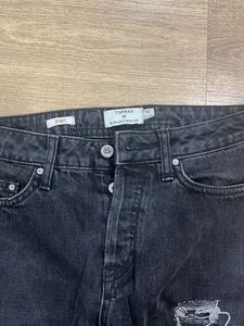 Acid Wash Topman Ripped Jeans Size 28 Inch