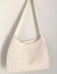 °❀⋆࿔*:･Crochet Hibiscus Tote°❀⋆࿔*:･