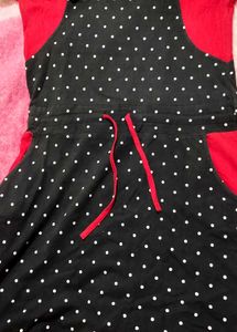 Polka Dot Jumper Dress