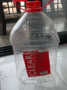 Clear Drinking Water Bottle Of 6L