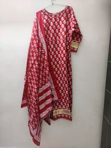 Cotton Kurta Set