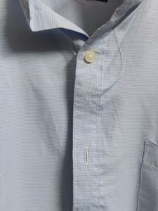 Blue Shirt Slim Fit
