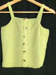 Only Green Western Crop Top(women&#39;s?