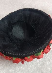 House Artificial Flower Bun Juda Maker Flower Gajra Hair Accessories For Women &amp; Girls Pack-01