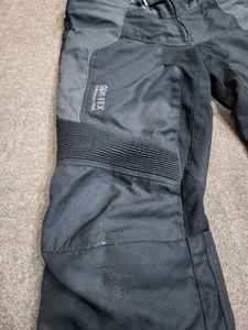 Black Motorcycle Riding Pants