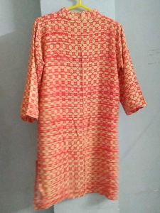 Elegant Printed Kurta For Baby Girl.