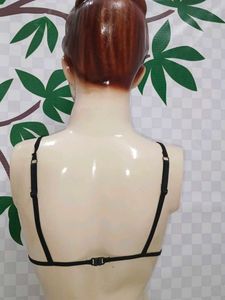 (1435)Mesh Triangle Bralette