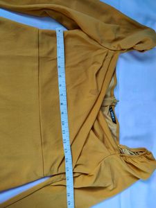 Mustard Bodycon Dress