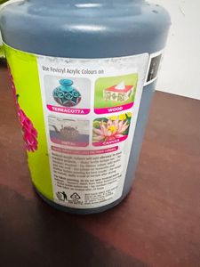 400ml Acrylic Paint Black 02