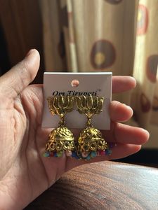 gold oxidised jewellery