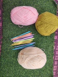 Olivia Yarn🧶 Crochet Hooks And Cotton