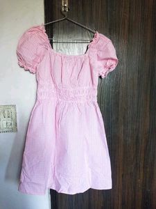 Cottagecore Pink Dress