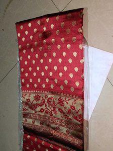 Elegant Red Sari