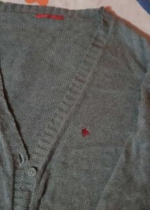 Unisex Polo Cardigan