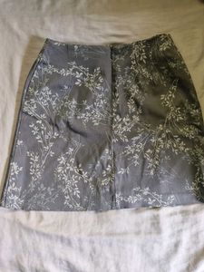 Floral Print Mini Skirt
