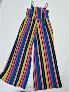 Striped Jumpsuit