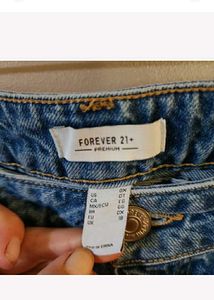 Embroidered Denim Jeans