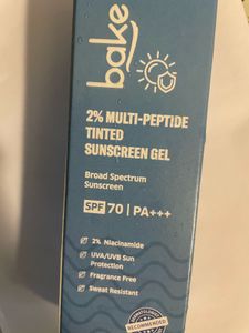 Bake Tinted Sunscreen (new)