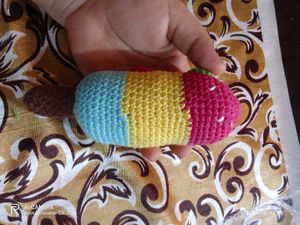 Crochet Ice Cream Toy