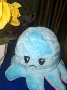 Reversible Octopus Plushie And Flower Vase