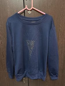 Navy Blue Sweat Shirt